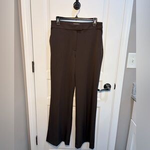 H&M Brown Wide Leg Trousers US 8 NWT